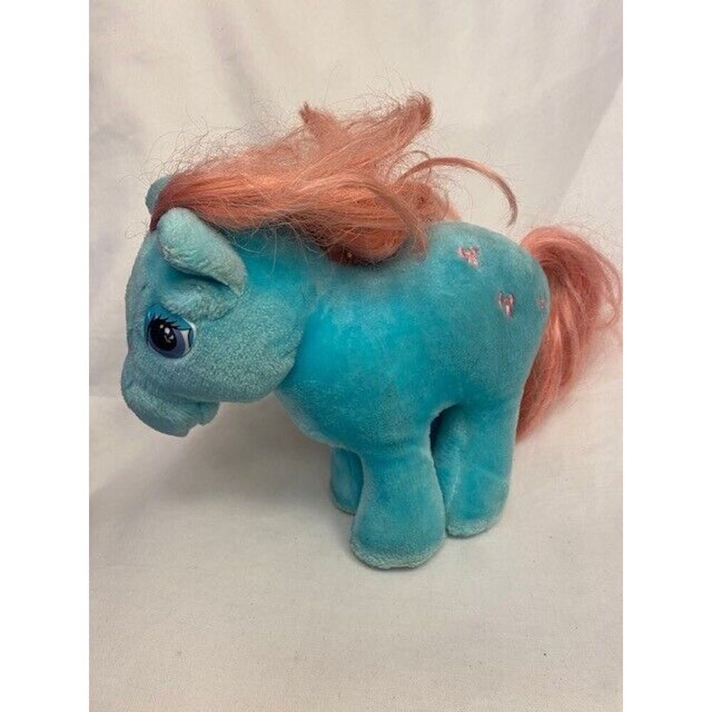 Vintage 1980s My Little Pony Bowtie Hasbro Softies Plush Toy G1 Bow Tie - Picture 2 of 7